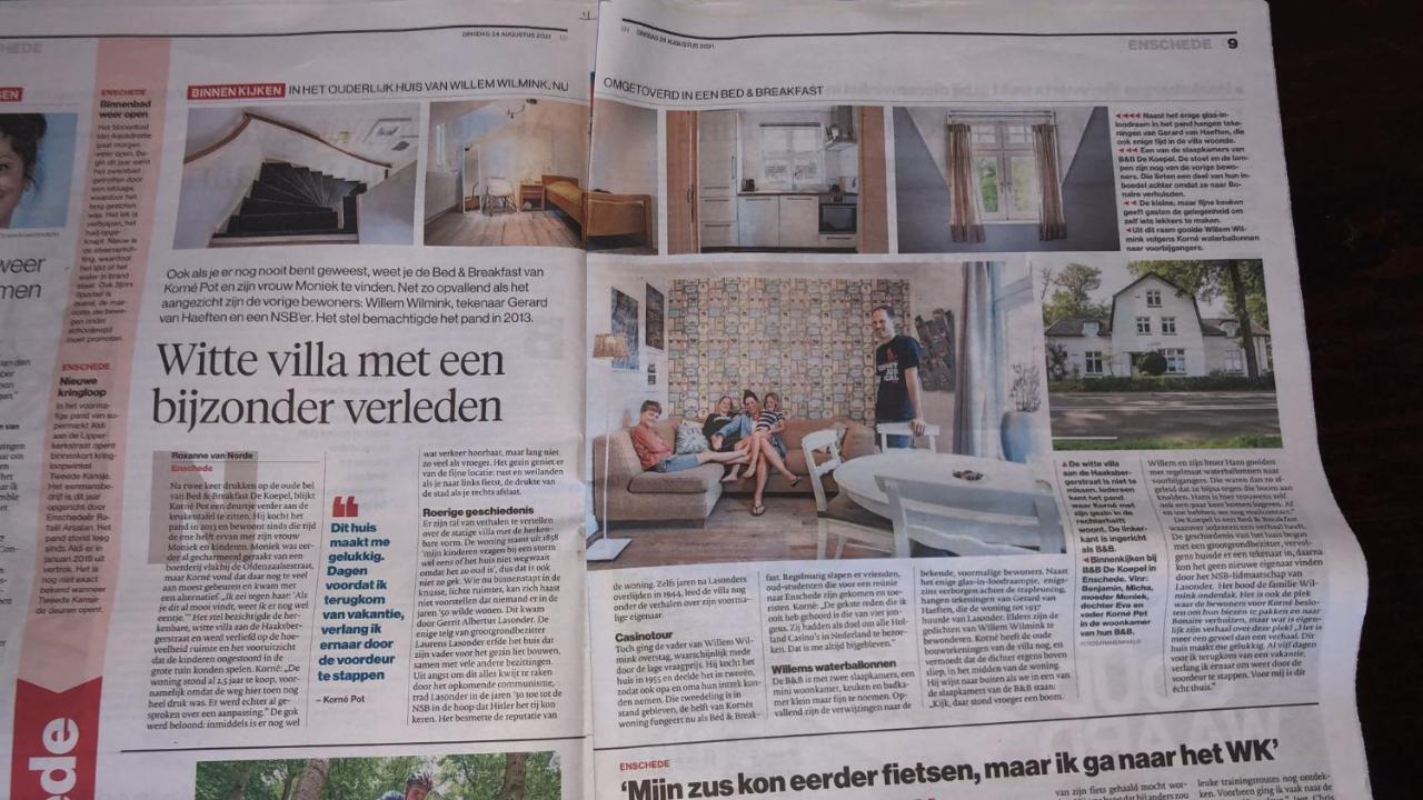 Penzion Koepel Enschede Exteriér fotografie